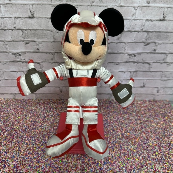 Disney World Mickey Mouse Mission Space Astronaut 11 in. Plush Epcot Disney - Picture 1 of 16